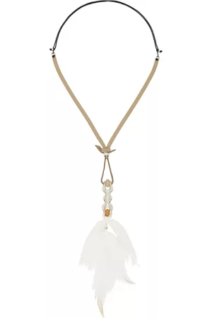 Hyein Seo Beige & White Hiero Necklace