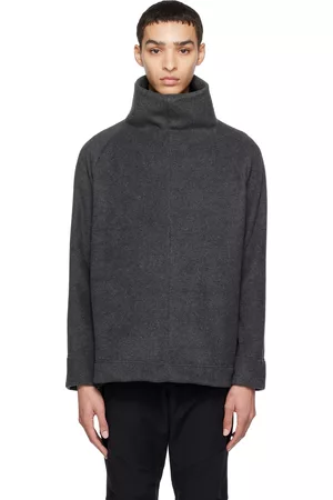 CCP Gray Paneled Turtleneck