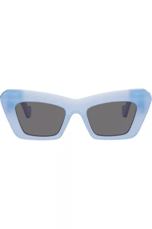 Loewe Women Cat Eye Sunglasses - Blue Cat-Eye Sunglasses