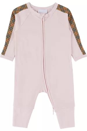 Burberry Sets - Baby Pink Check Three-Piece Set