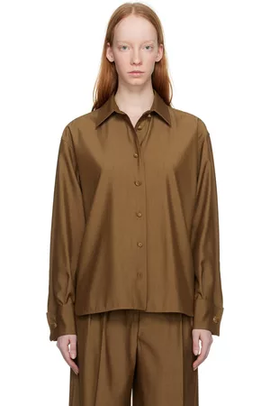 Max Mara Brown Zuai Shirt