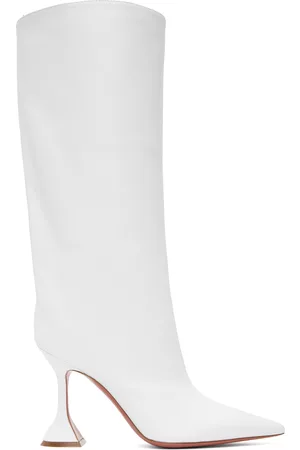 Amina Muaddi Women Heeled Boots - Fiona Heeled Boots