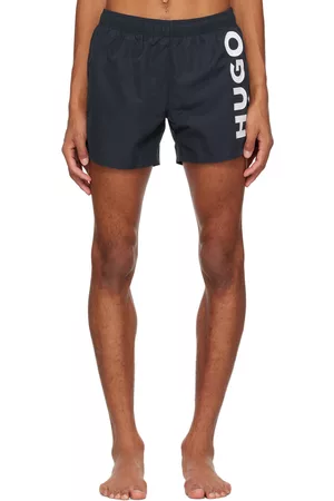 HUGO BOSS Navy Quick-Drying Swim Shorts