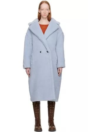 Max Mara Blue Tedgirl Coat