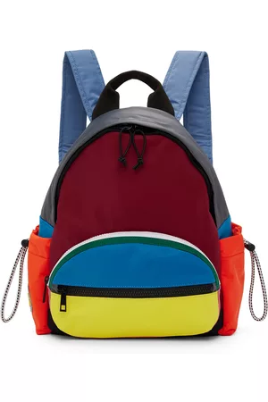 Maison Mangostan Rucksacks - Kids Multicolor Color Block Backpack