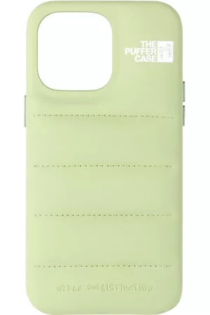 Urban Sophistication Phones Cases - Green 'The Puffer' iPhone 14 Pro Max Case