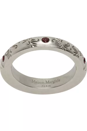 Maison Margiela Silver Engraved Ring