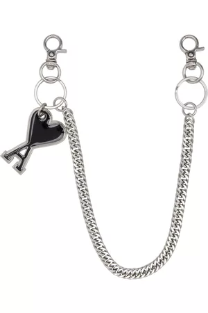 Ami Women Keychains - Black Ami de Cœur Keychain