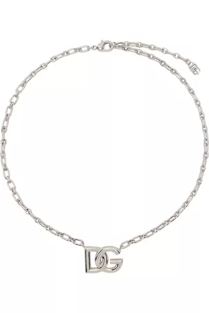 Dolce & Gabbana Silver 'DG' Necklace