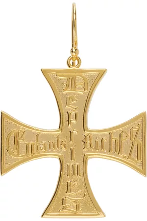 ENFANTS RICHES DEPRIMES Men Earrings - Cross Earring