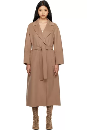Max Mara Women Coats - Beige Elisa Coat