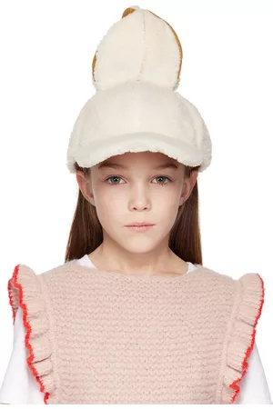 Jelly Mallow SSENSE Exclusive Kids Off-White Tumble Rabbit Hat