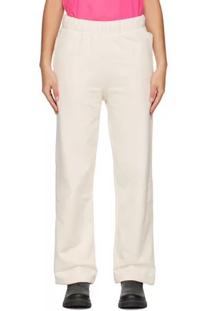 Ganni Off-White Software Loose Fit Lounge Pants