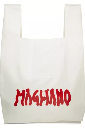 MAGLIANO Men Bags - White & Red Emergency Tote