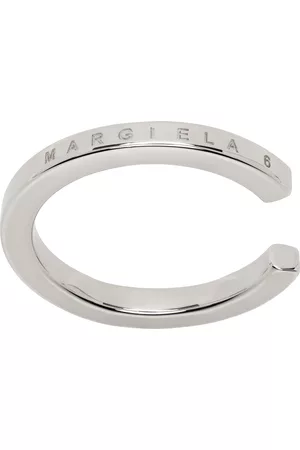 Maison Margiela Silver Minimal Cut Ring