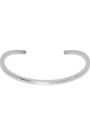 Maison Margiela Silver Open Cuff Bracelet