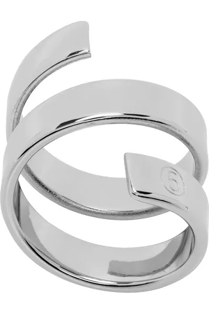 Maison Margiela Silver Tiered Ring