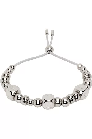 Maison Margiela Silver Beaded Bracelet