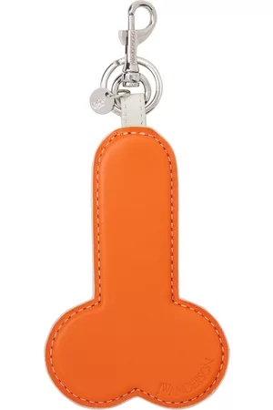 J.W.Anderson Orange & White Penis Keychain