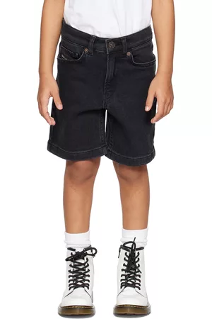 Diesel Black D-Macs-Sh-J Denim Shorts