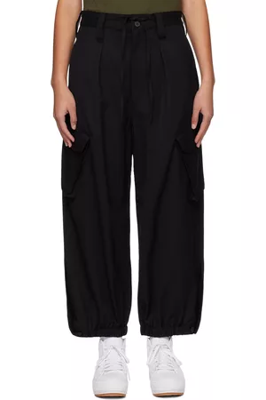 Pants and jeans Y-3 Classic Refined Wool Stretch Cuffed Pants
