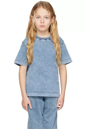 Diesel Jeans - Kids Blue Tbiggor Denim T-Shirt