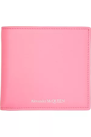 Alexander McQueen Men Wallets - Pink Bifold Wallet