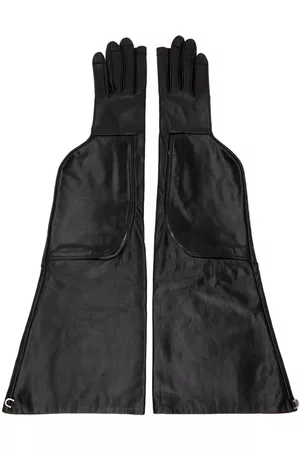 Rick Owens Men Gloves - Black Jumbo Cargo Gloves