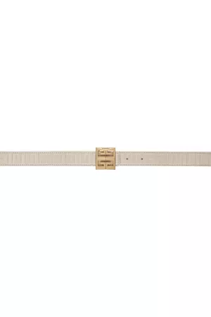 Givenchy Beige 4G Reversible Belt