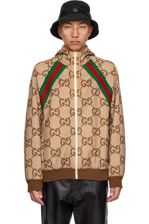 Gucci Beige Jumbo GG Jacket