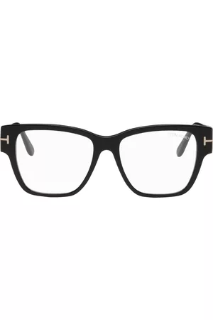 Tom Ford Black Square Blue-Block Glasses