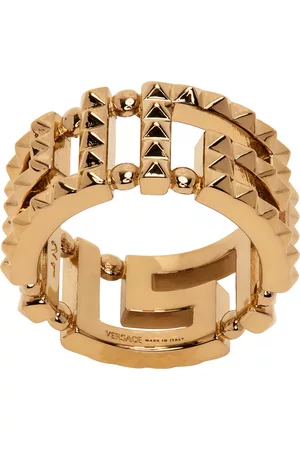 VERSACE Gold Greca Ring