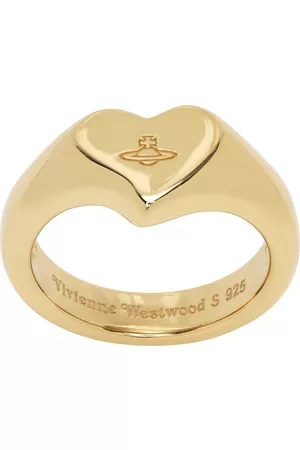 Vivienne Westwood Men Rings - Gold Marybelle Ring