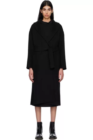 Max Mara Women Coats - Black Nina Coat