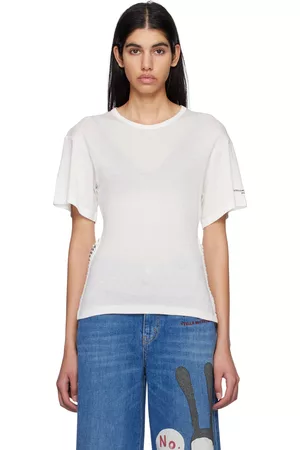 Stella McCartney Women T-shirts - White Chain T-Shirt