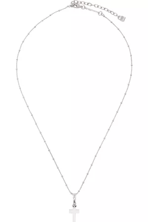 Dsquared2 Men Necklaces - Silver Cross Necklace