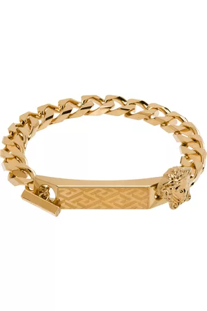 VERSACE Men Bracelets - Gold Medusa Bracelet