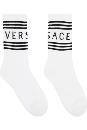 VERSACE White Vintage Socks