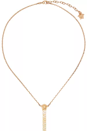 VERSACE Gold Greca Necklace