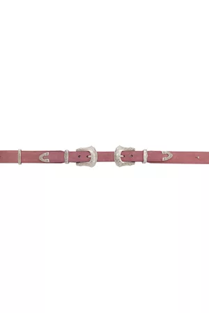 TOGA PULLA Pink Double Buckle Belt