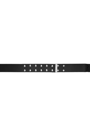 1017 ALYX 9SM Men Belts - Black Metal Bar Snap Belt