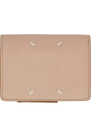 Maison Margiela Men Wallets - Pink Four Stitches Wallet