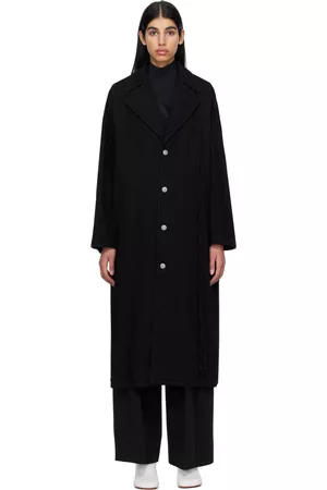 Maison Margiela Black Oversized Denim Coat
