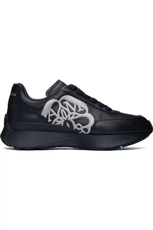 Alexander McQueen Men Sneakers - Navy Sprint Sneakers