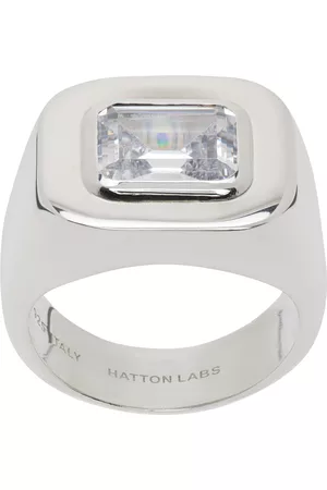 Hatton Labs Men Rings - Silver Signet Ring