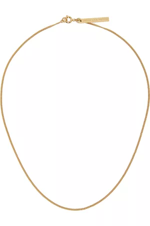 DRIES VAN NOTEN Men Necklaces - Gold Chain Necklace