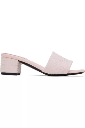Givenchy Pink 4G Mule Sandals