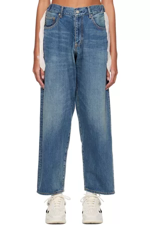 UNDERCOVER Blue Fringed Jeans