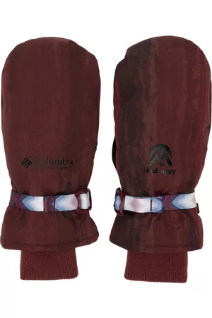 Madhappy Burgundy & Navy Columbia Edition Bugaboo Interchange 2-In-1 Mittens & Gloves