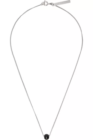 DRIES VAN NOTEN Silver Charm Necklace